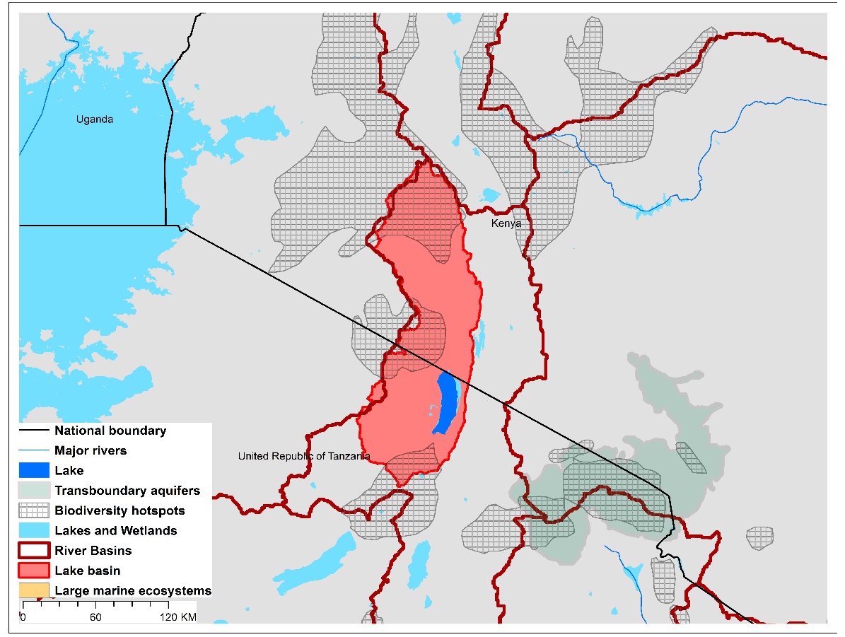(a)Lake Natron/Magadi basin and associated  transboundary water systems