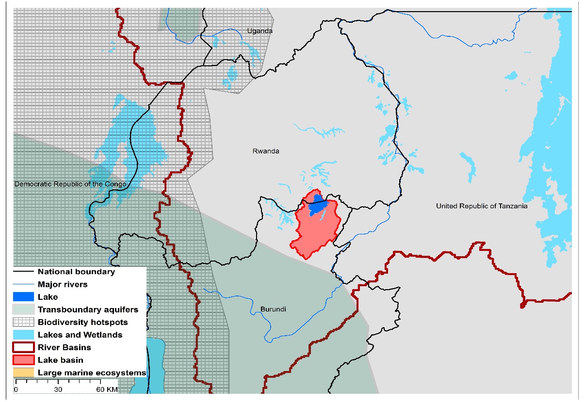 (a)Lake Rweru/Moereo basin and associated  transboundary water systems